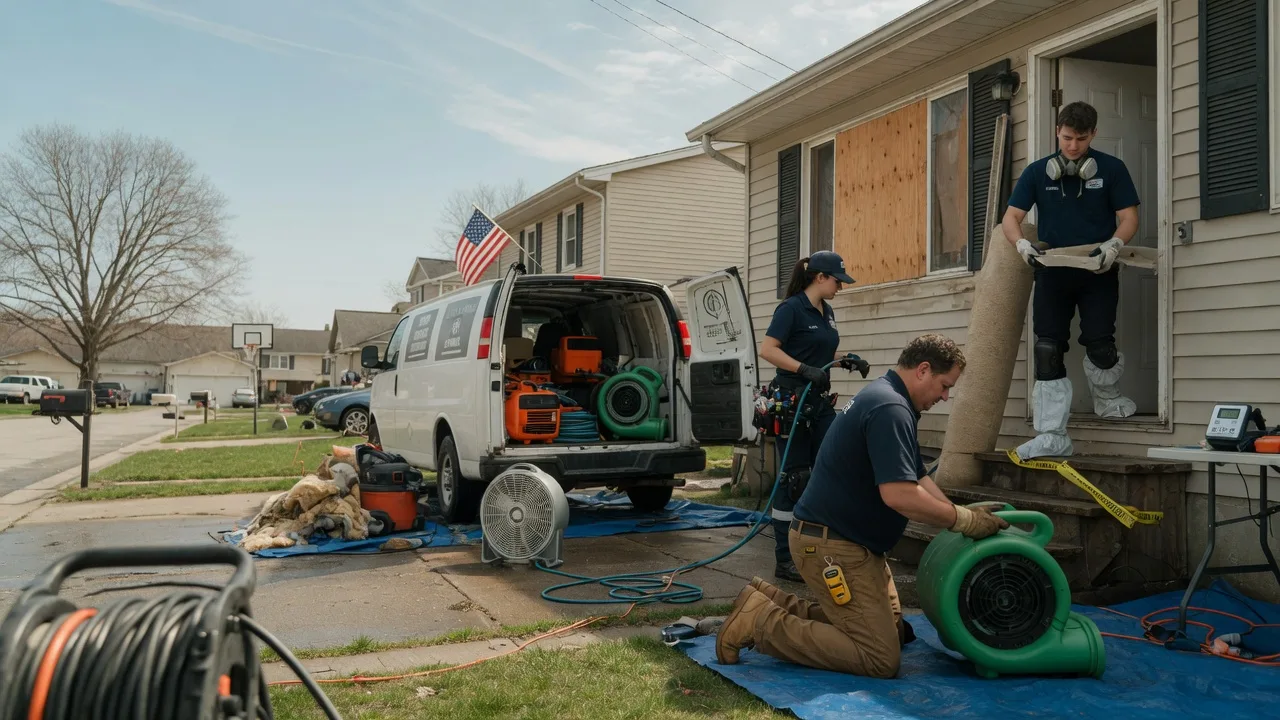 Water Damage Restoration in Reva, VA near me
